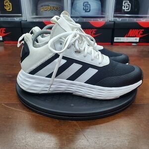 Adidas Black and White Running Shoes
